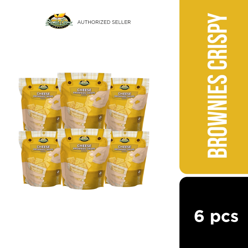 

Bionic Farm Cheese Brownies Crisps 35g - 6 pcs