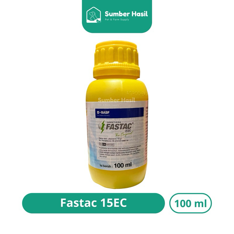 INSEKTISIDA FASTAC 15 EC 100 ML OBAT SERANGGA OBAT HAMA FASTAC BASF 100ML ORIGINAL