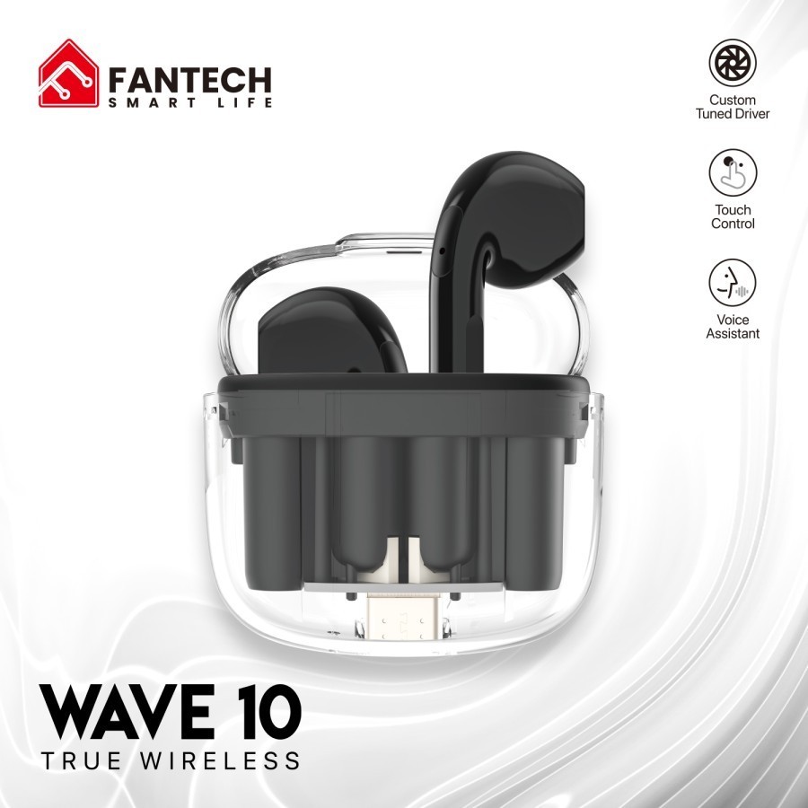 FANTECH TW10 / TW-10 WAVE 10 TWS AUDIO PREMIUM QUALITY GARANSI