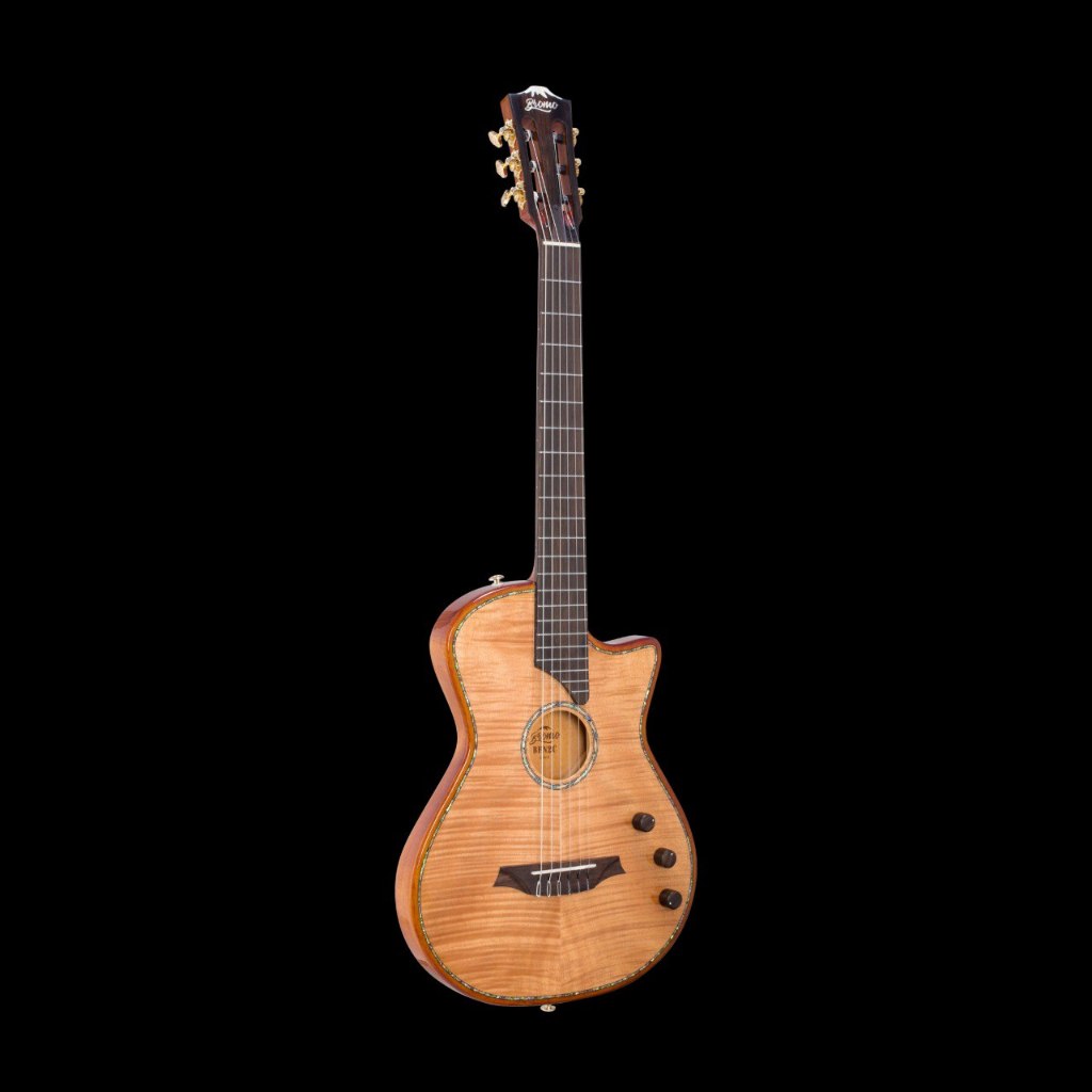 Gitar Guitar Klasik Classic Elektric Bromo BEN2C Nature