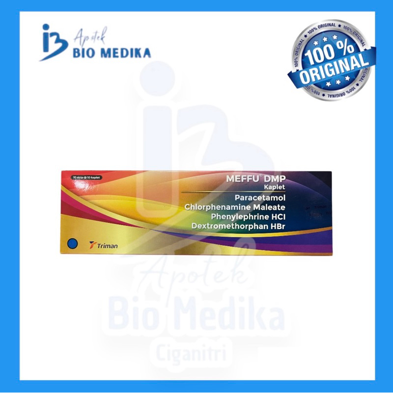 MEFFU DMP TABLET PERBOX - FLU BATUK