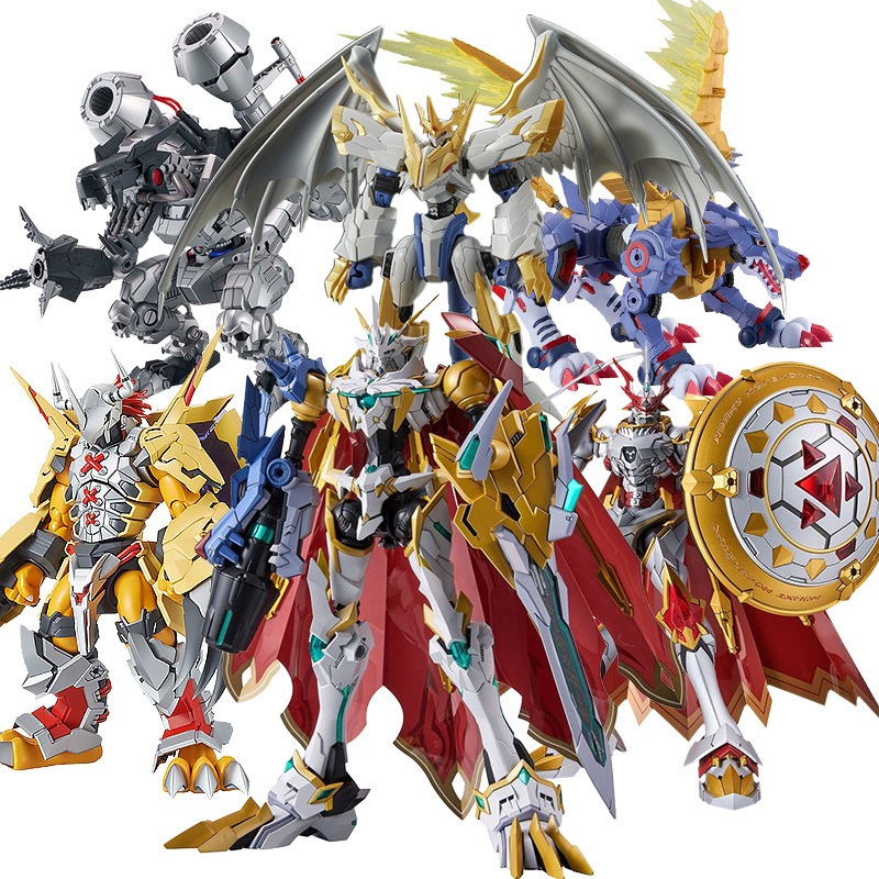 Figure Rise Standard Digimon Figure Rise Standard Omegamon Amplifed Rise Standard  Magnamon Rise Sta