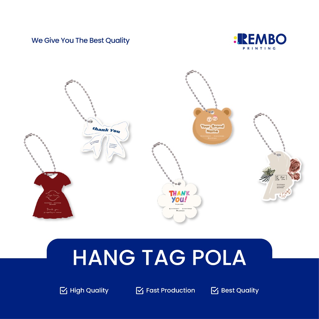 

Hang Tag Pola Jualan (FREE TEMPLATE DESIGN) - Label Baju Bentuk - Cetak Hangtag Baju Bentuk - Label Merek - Hang Tag Pola Bentuk