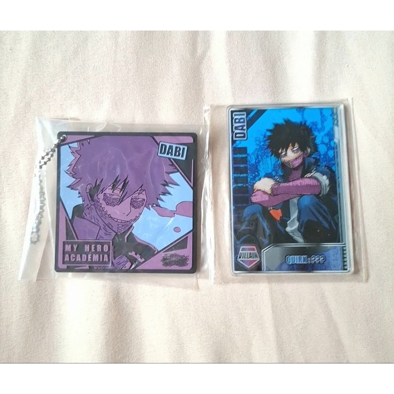 (BOOKED) My Hero Academia (Dabi) Rubber & Acrylic