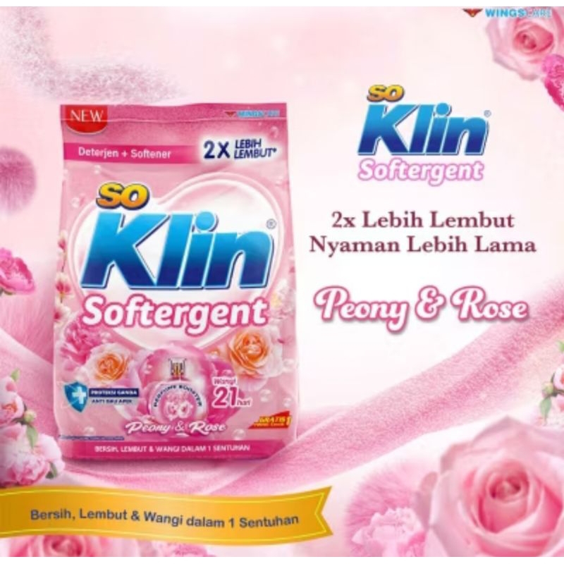 SOKLIN SOFTERGENT 720 GR PINK