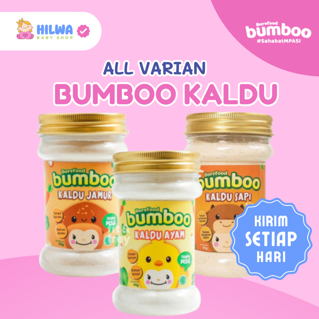 

BUMBOO KALDU AYAM, SAPI & JAMUR ASLI - KALDU MPASI ANAK TANPA MSG | DENGAN BAHAN ALAMI TANPA GARAM