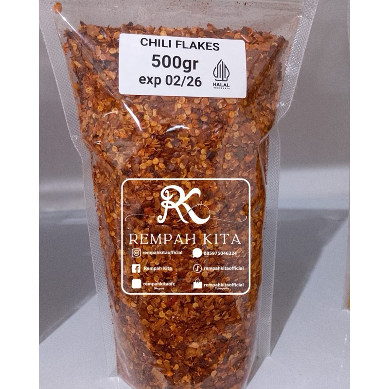 

CHILI FLAKES | SERPIHAN CABAI | REMPAH KITA OFFICIAL