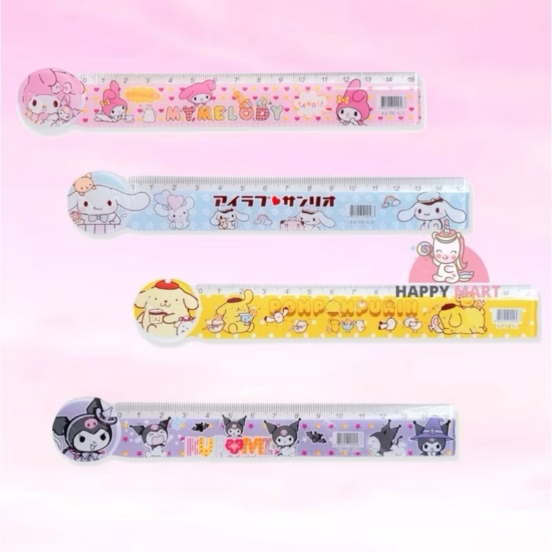 

Penggaris motif melody / purin / kuro / moroll