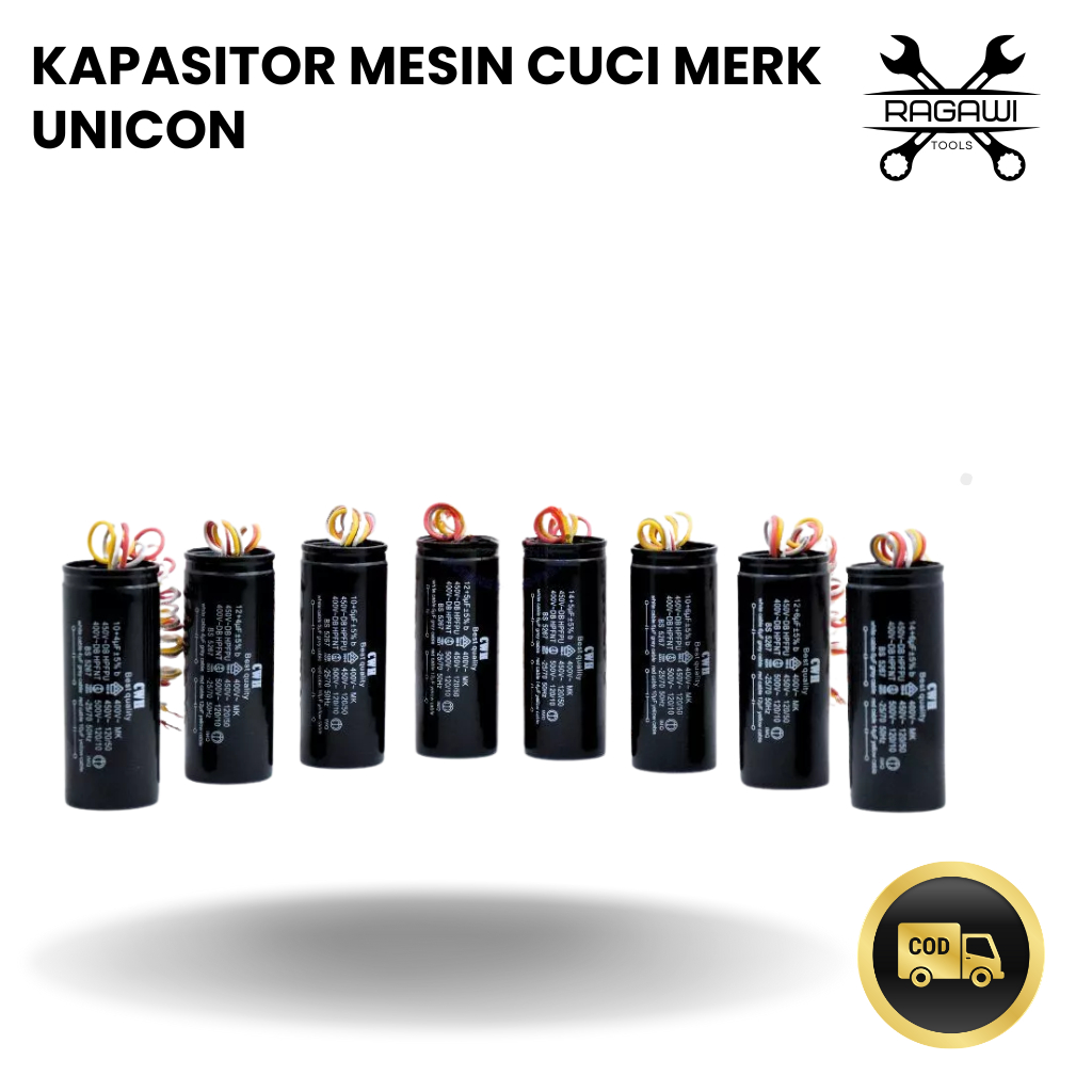 Kapasitor Merk UNICON Untuk Mesin Cuci untuk Merk AQUOS SHARP