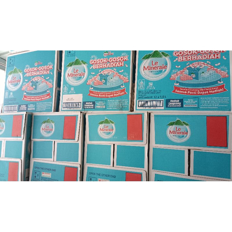 

Le minerale 1.5 liter isi 12