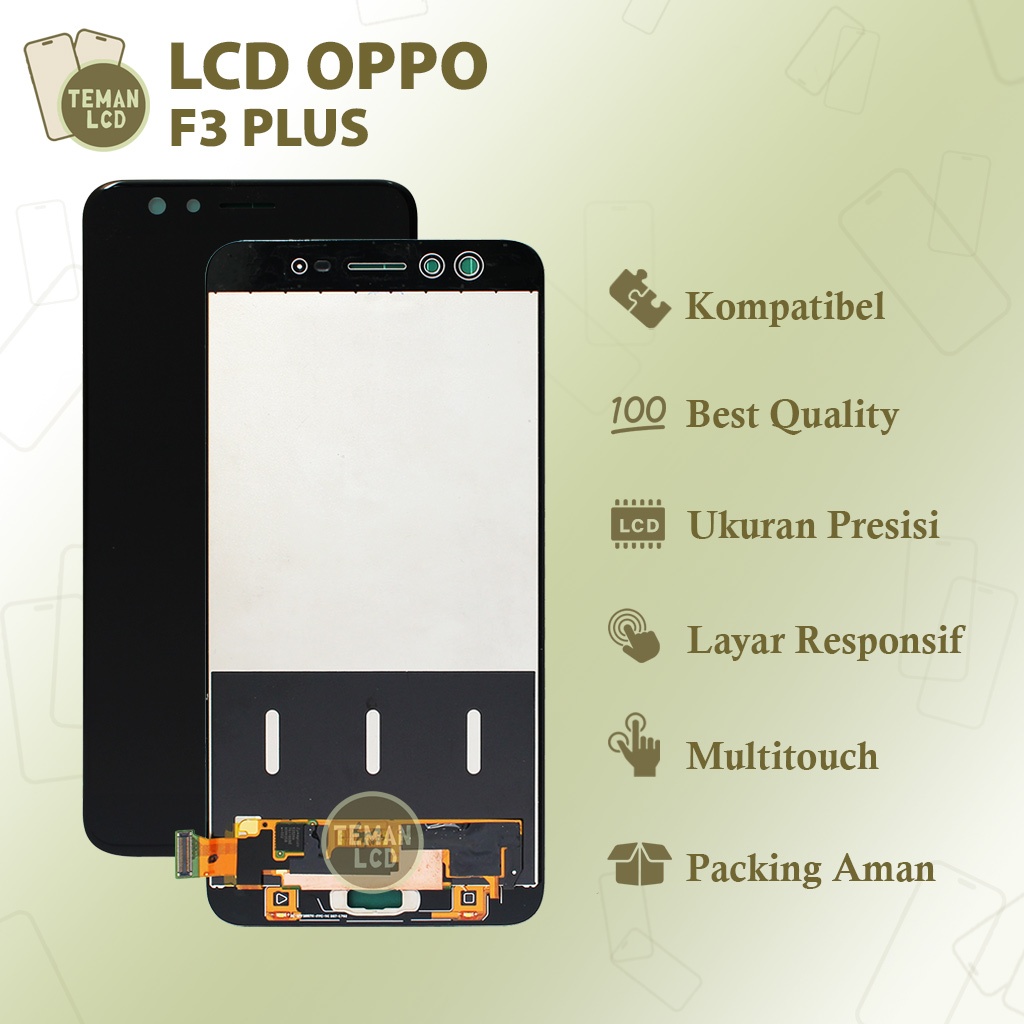 LCD Oppo F3 Plus - Original 100% Fullset Touchscreen