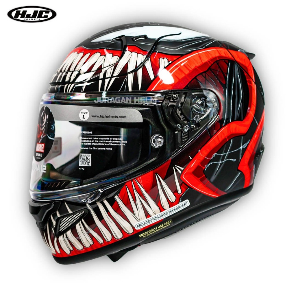 HJC RPHA12 VENOM 3 MARVEL