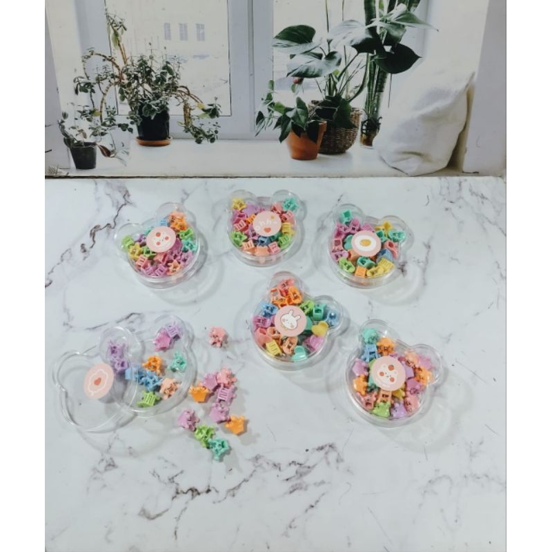 JEPIT RAMBUT MINI ANAK FREE BOX /JEPITAN RAMBUT BABY / JEPITAN RAMBUT LUCU