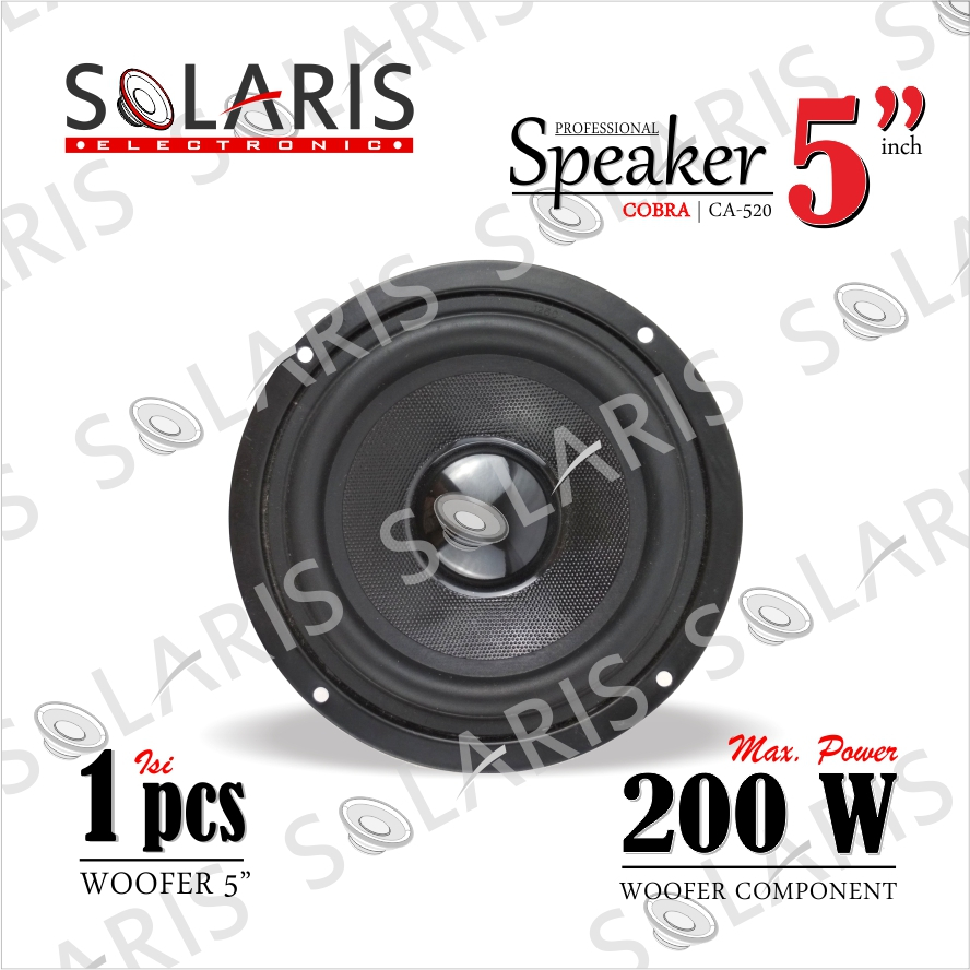 WOOFER 5 Inch HOME THEATER COBRA CA-520