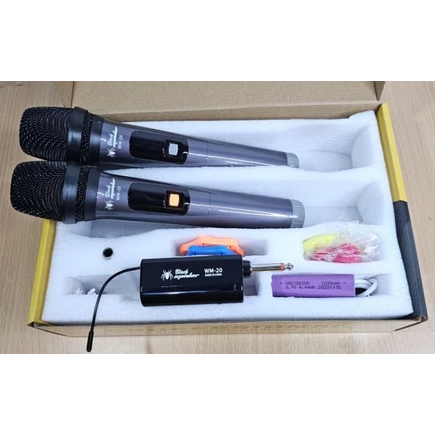 Mic wireless Black spider Original WM-20 NEW