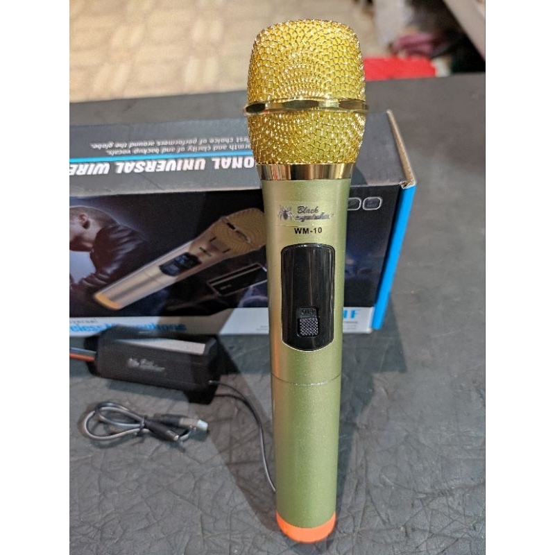 Mic wireless black spider WM - 10 / original mic wireless