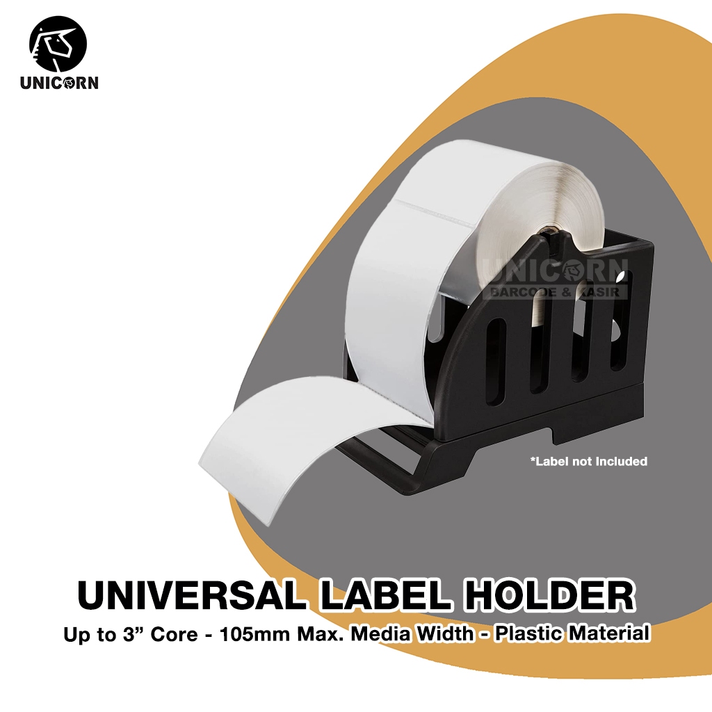 

Universal Holder Label External Roll Folded 2in1 Gulungan Luar Printer Label Blueprint TD110D TD110X