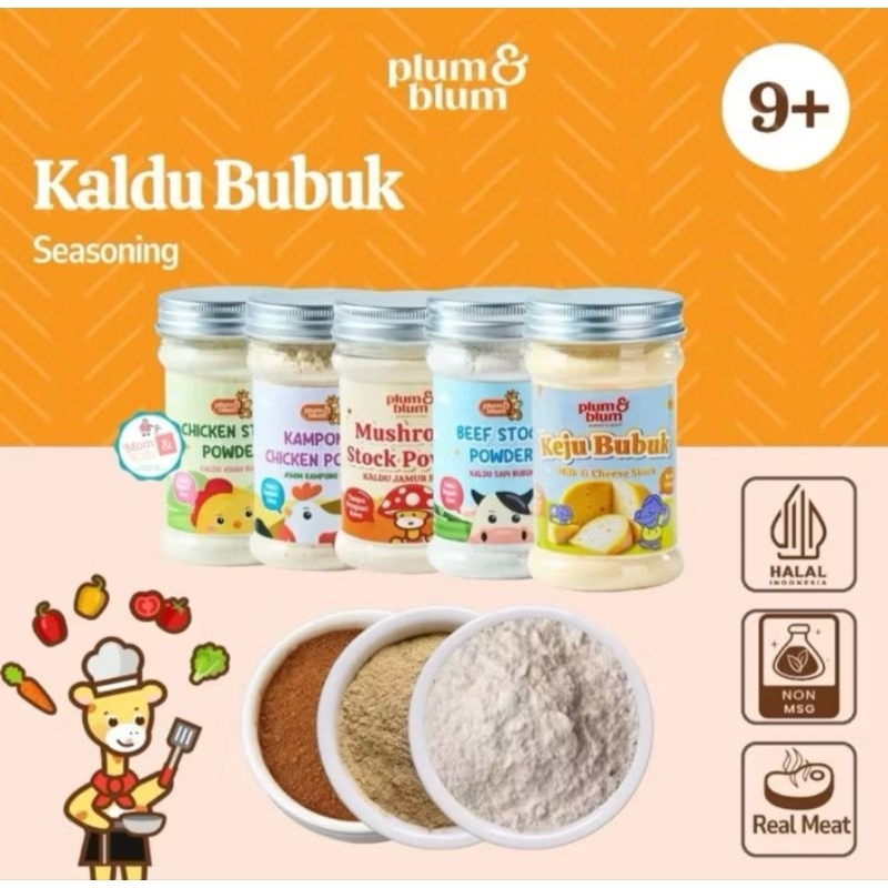 PLUM&BLUM STOCK POWDER MPASI|PLUM&BLUM KALDU BUBUK MPASI