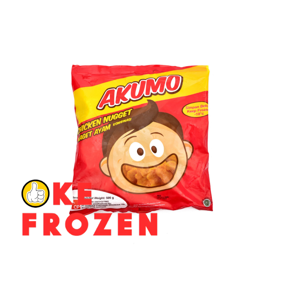 

AKUMO NAGET AYAM 500GR CHICKEN NUGGET