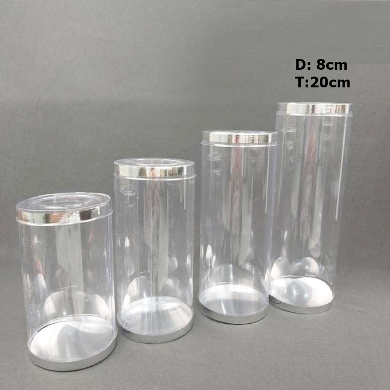 Mika Tabung Toples Diameter 8cm Tinggi 20cm Tebal Berkualitas