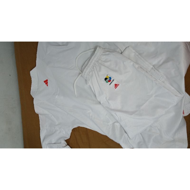 BAJU KARATE KUMITE ADIDAS ADIZERO STRIP Ukuran 170 cm WKF APPROVED