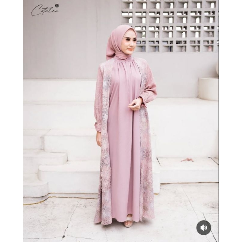 Zalifa Dress Catalea Terbaru. Catalea Dress Zalifa Terbaru. Dress Gamis Zalifa Original