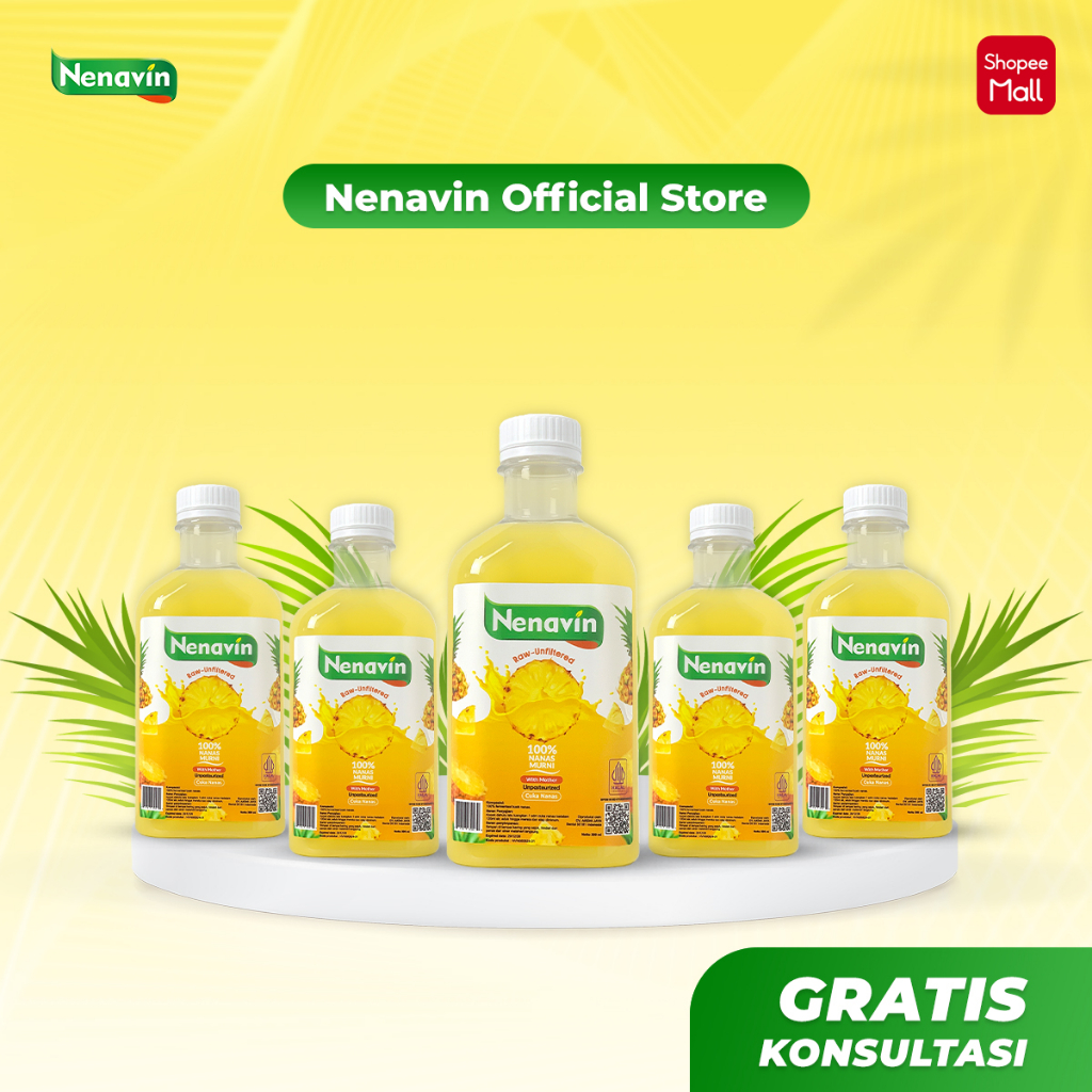 

Nenavin Official – Cuka Nanas Efektif Mengatasi Asam Urat & Kolesterol Tinggi – 5 Botol