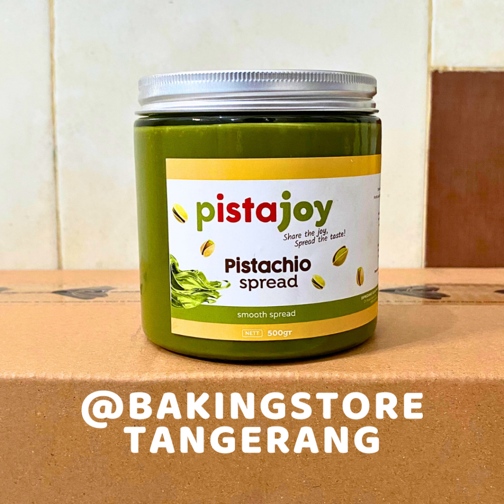 

PistaJoy Pistachio Spread Smooth 500 gr | Selai Kacang Pistachio