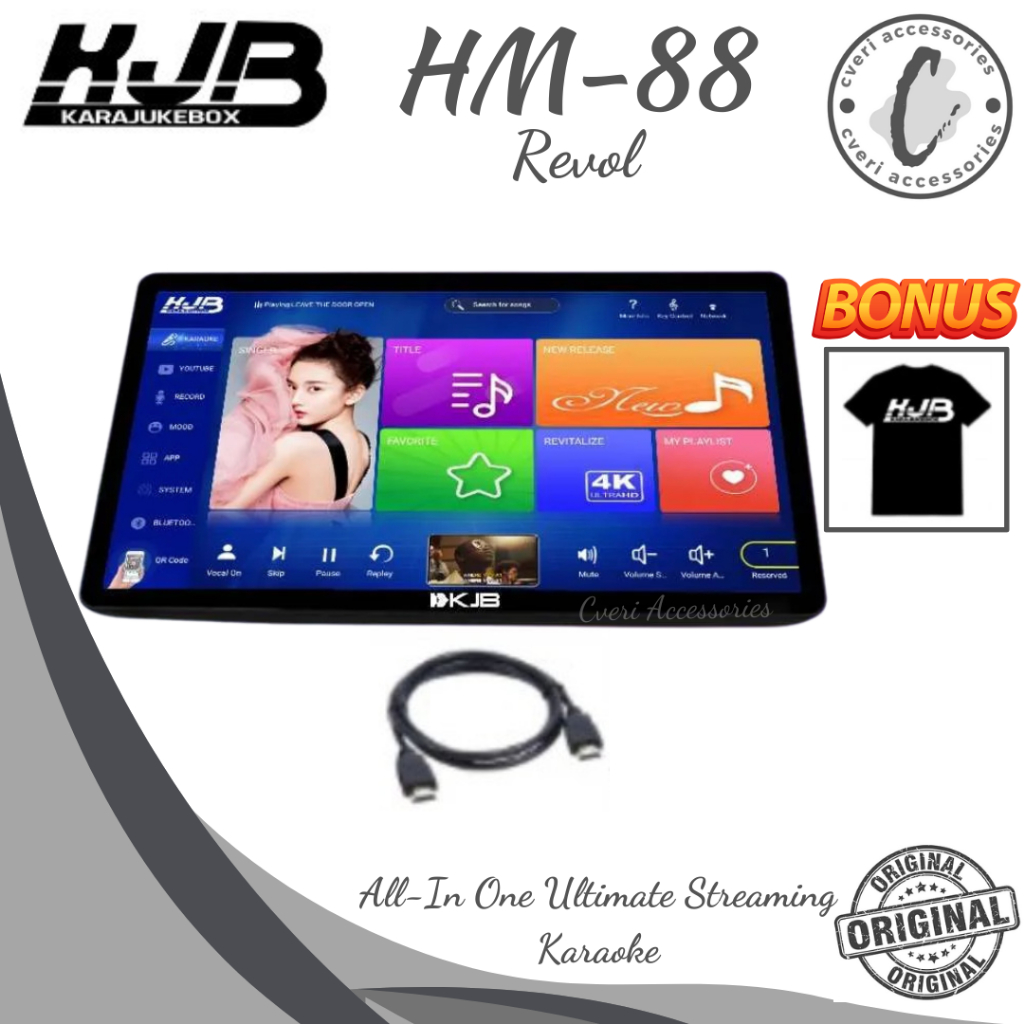 KJB HM88-Revol All-In One Ultimate Streaming Karaoke HM-88 KJB Revol