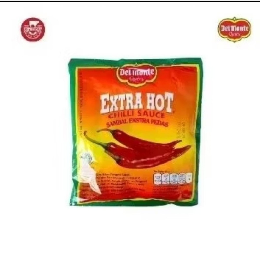 

SAUS CABAI DEL MONTE SACHET 24 x 8 GR / CHILLI SAUCE SACHET