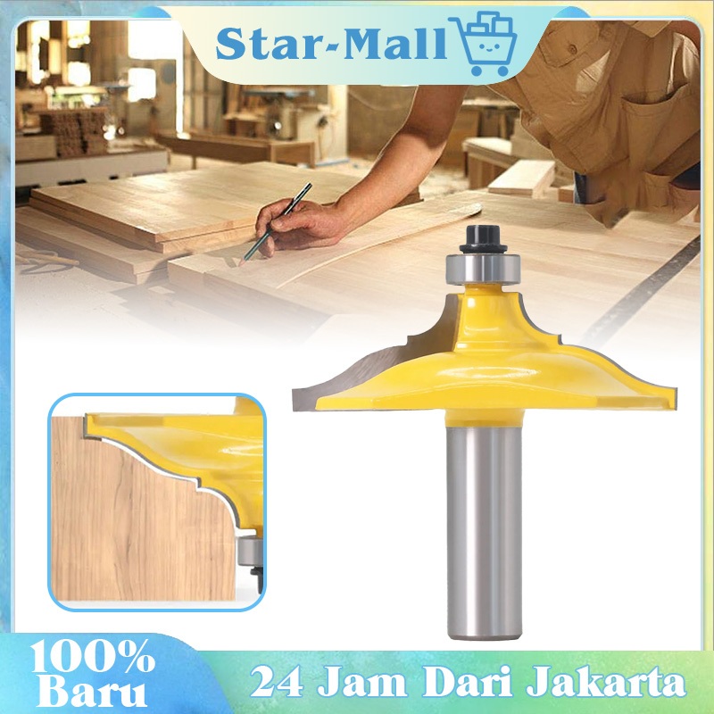 1/2 Mata Router Profil Kayu Slotting Bit Mata Profil Router Bit