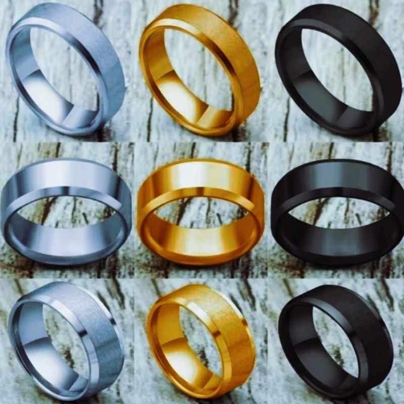 CINCIN TITANIUM / CINCIN COWOK TITANIUM / CINCIN CEWEK / CINCIN PASANGAN TITANIUM/ CINCIN TITANIUM K