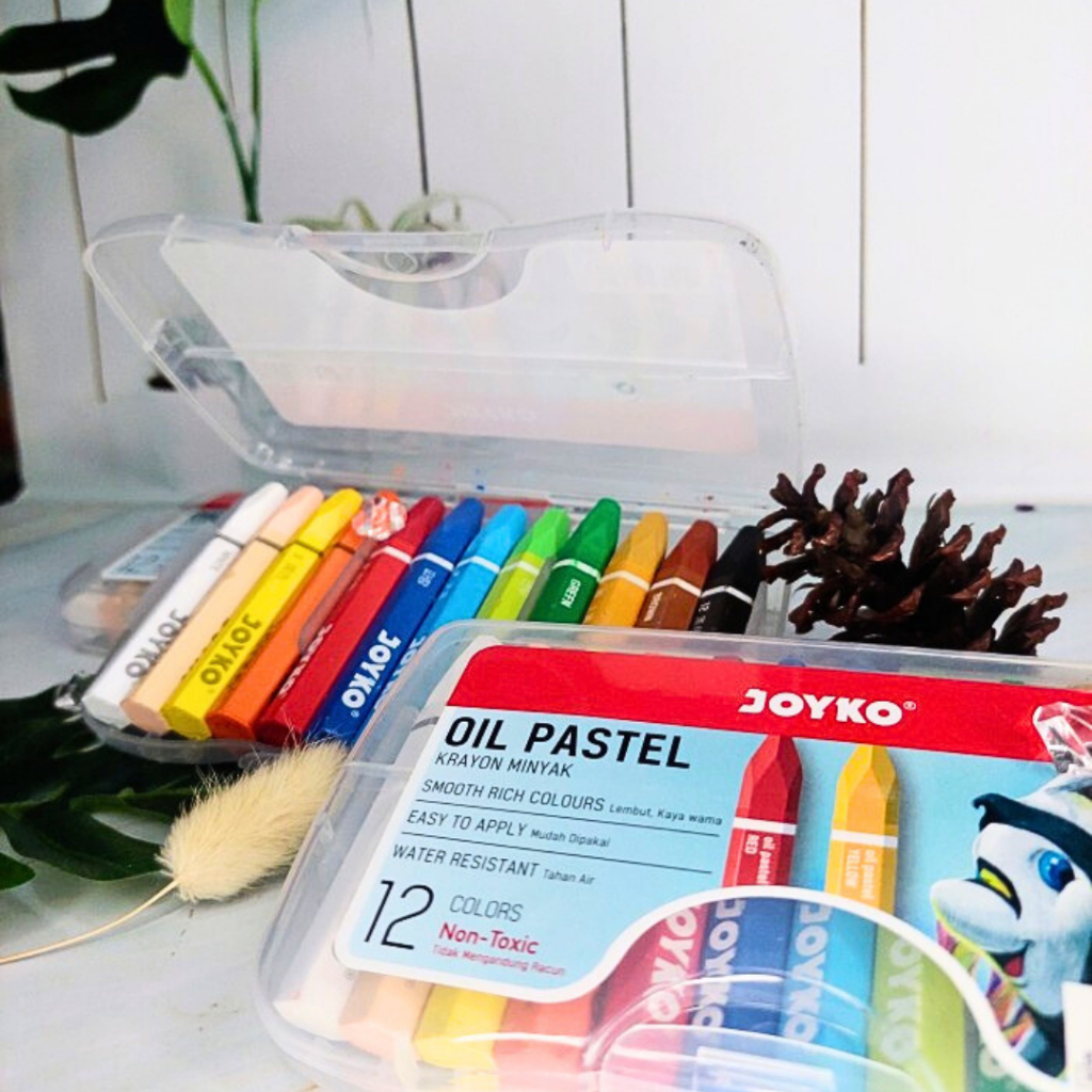 

Karayon Joyko 24 Warna / Crayon Minyak Oil Pastel Joyko