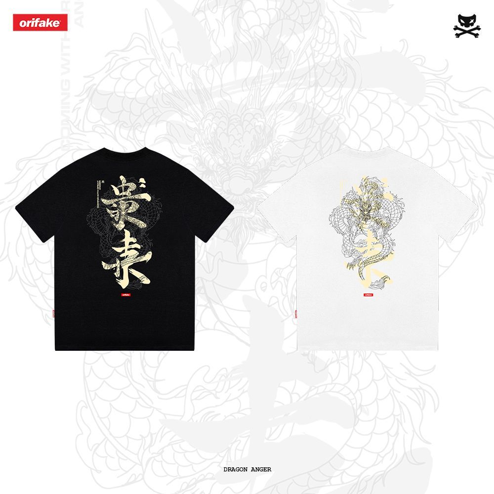 Orifake T-shirt Dragon Anger 200gsm