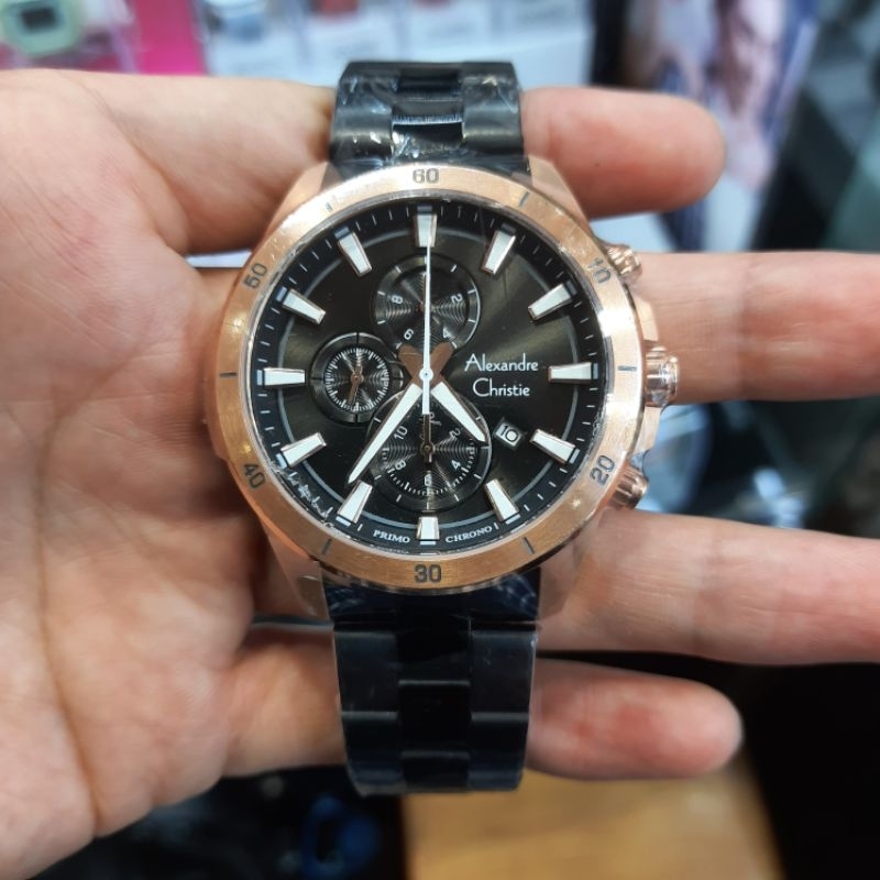 JAM TANGAN PRIA ALEXANDRE CHRISTIE ORIGINAL AC 6668 IA 1445