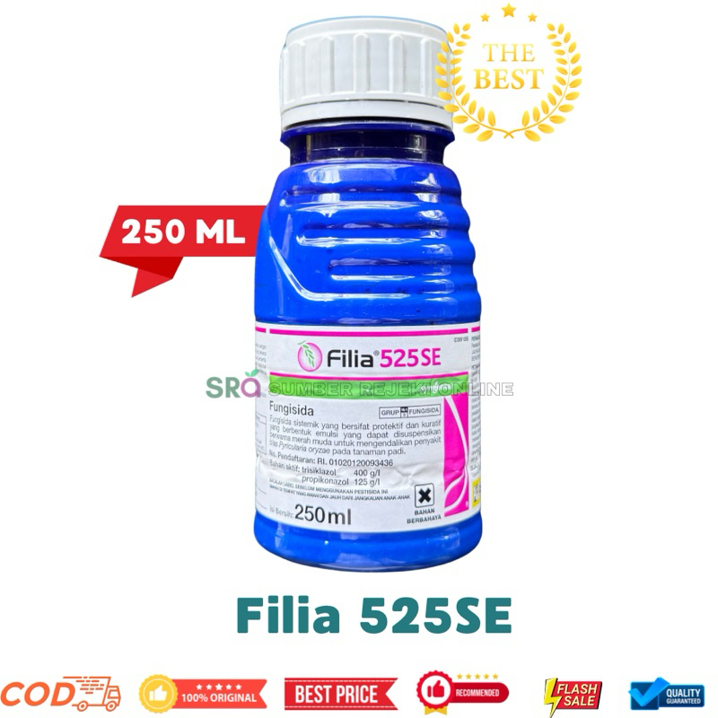 FUNGISIDA (100% ORIGINAL) FILIA 525SE KEMASAN 250ML - SYNGENTA