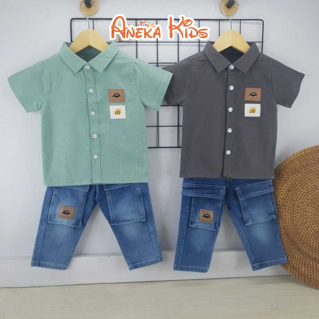 Setelan Anak Cowo Uson / Setelan Celana Panjang