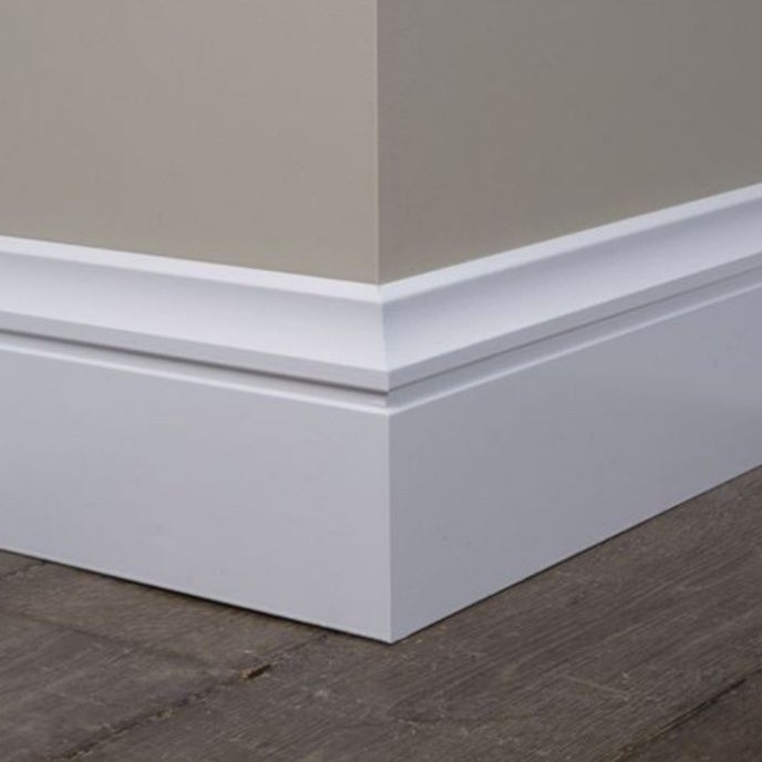 Sale plint lantai kayu ducco putih bisa buat list pintu kayu proful