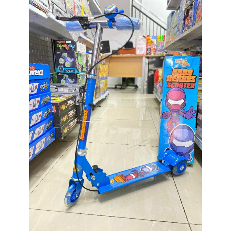 Skuter Blue Mainan Anak-Anak
