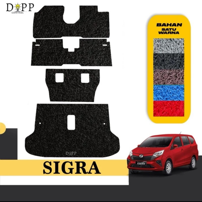 Karpet Mobil Sigra / Karpet Mobil Mie Bihun Daihatsu Sigra