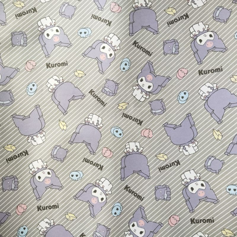 

Kertas Kado Jumbo Sansan Wawa Sanrio / Kertas Kado Jumbo Sanwa Kuromi / Kertas Kado Jumbo Sanwa Sanrio 8