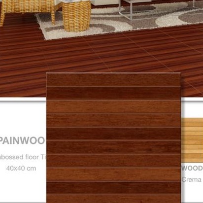 Gratis KERAMIK ATHENA 4X4 SPAINWOOD COFFEE SPAINWOOD LHT CREAM  KERAMIK LANTAI DINDING MOTIF KAYU