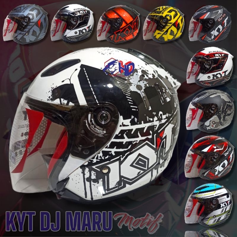 KYT DJ MARU SERI MOTIF SIZE JUMBO SNI TERMURAH