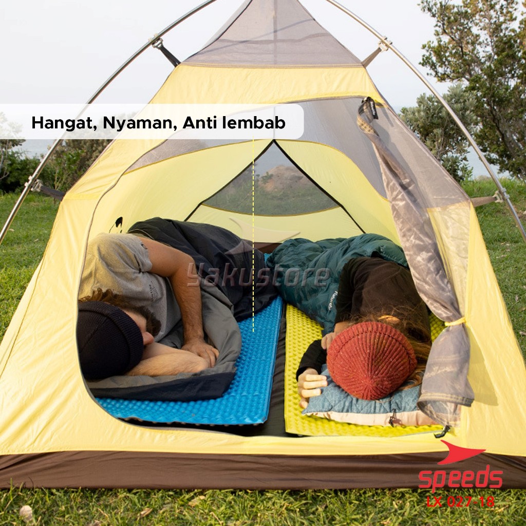 SPEEDS Matras Lipat Duduk XPE Polos Olahraga Matras Camping Kasur Tidur Gunung Yoga Baby Tebal