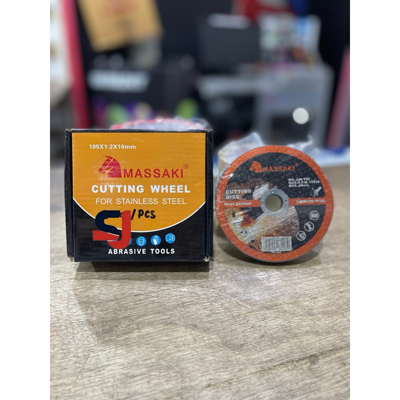 batu gerinda potong massaki 4 x 1 ( PER PCS)