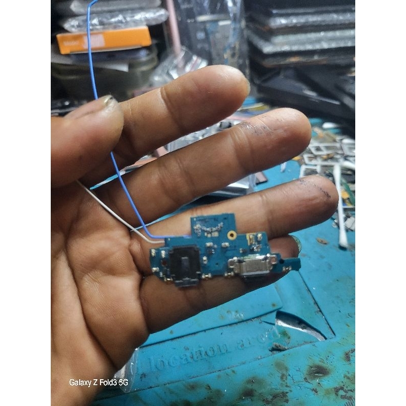 konektor/papan cas samsung a52s original copotan