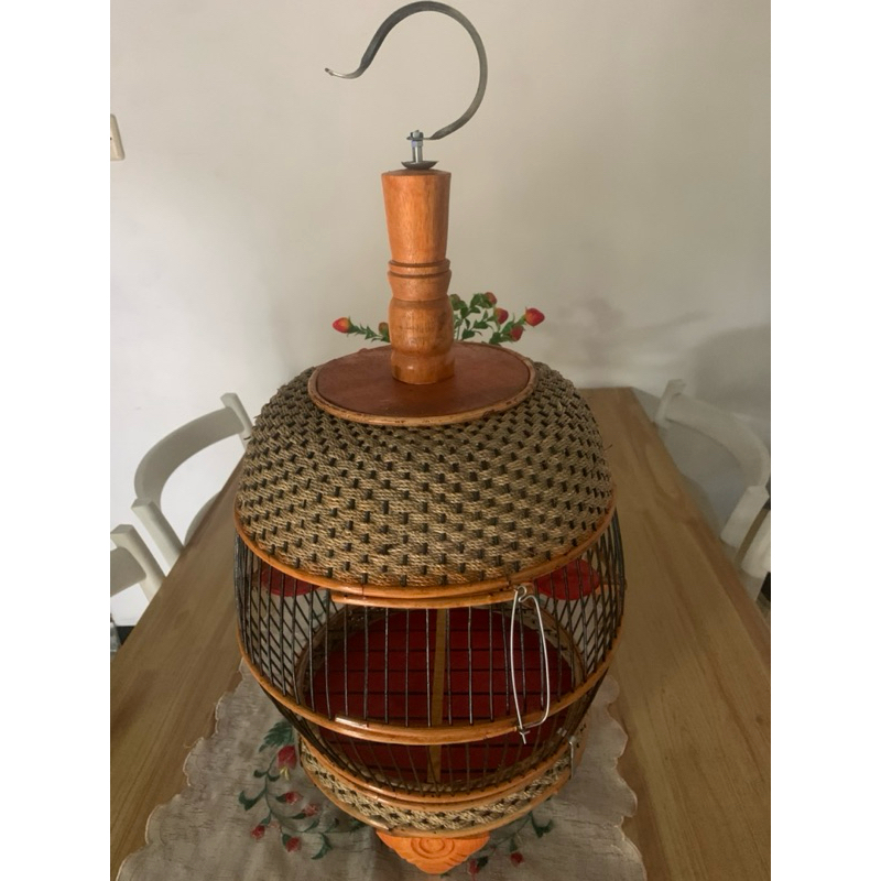 Sangkar Burung Perkutut Rajut Agel Minion