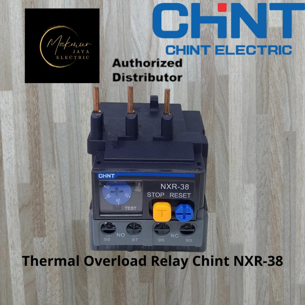 Thermal Overload Relay CHINT NXR-38 | Relay Proteksi Motor 38A – Overload Relay
