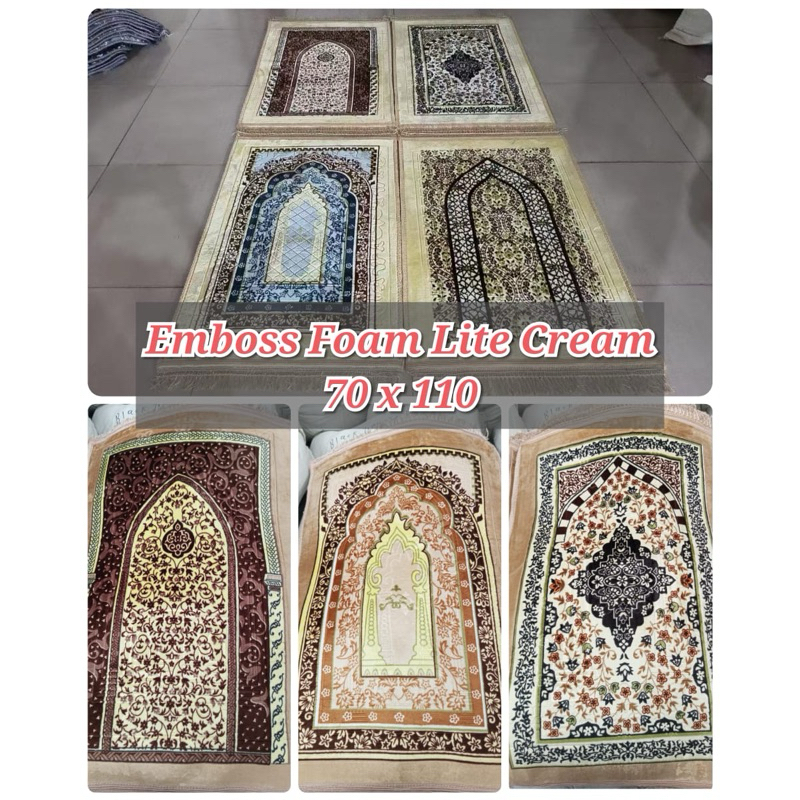 PAKET Tahlil SAJADAH SABLON EMBOS TEBAL TAHLIL HAUL L