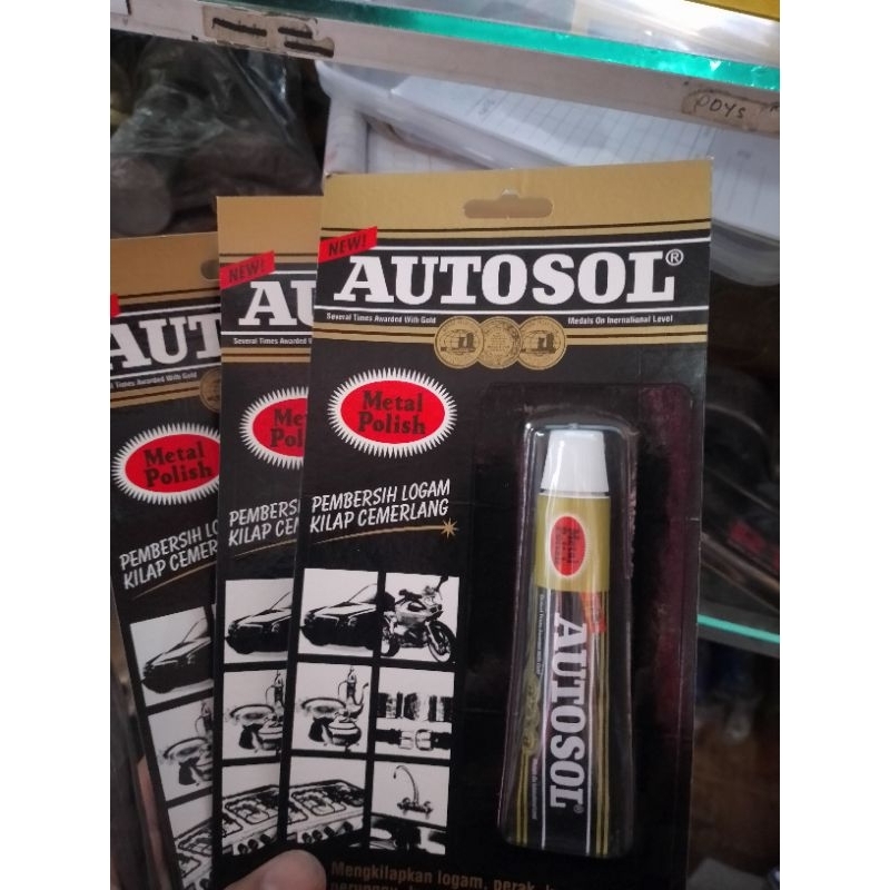 Autosol ukuran ukuran kecil